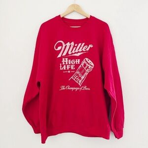 NWOT Miller High Life Sweatshirt